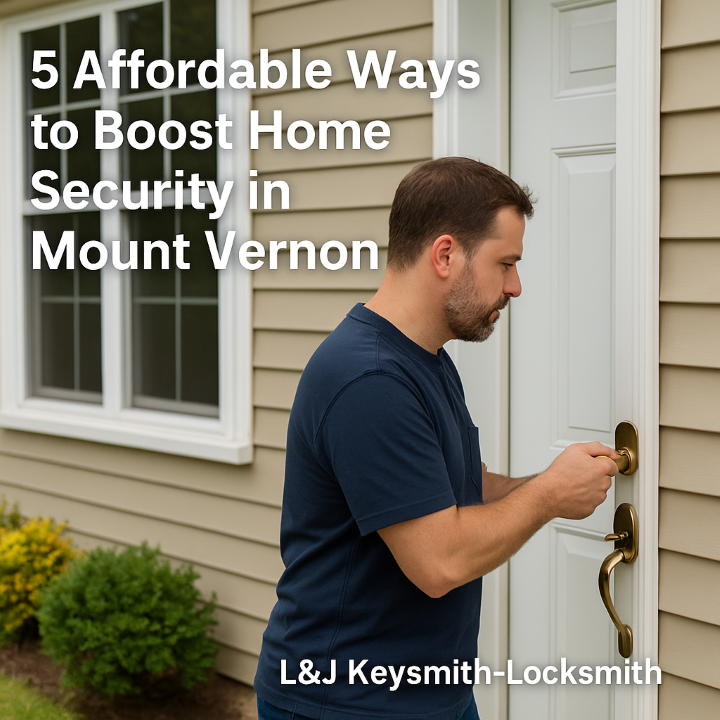 5 Affordable Ways to Boost Home Security in Mount Vernon<br />
